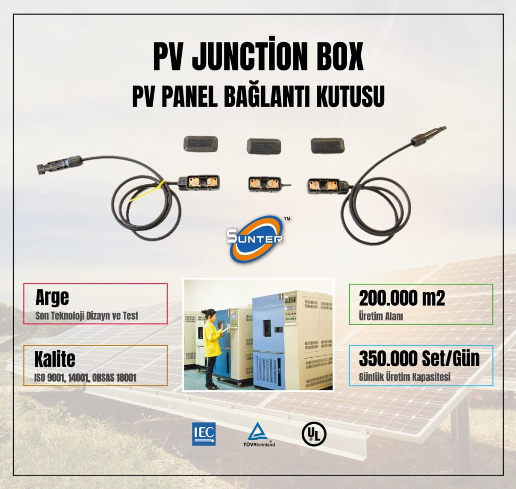 Solar Panel Bağlantı Kutusu (Jbox)​